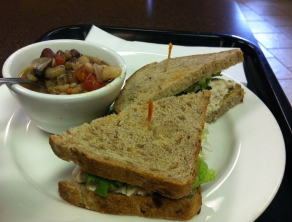 hazel artisan.soup and tuna