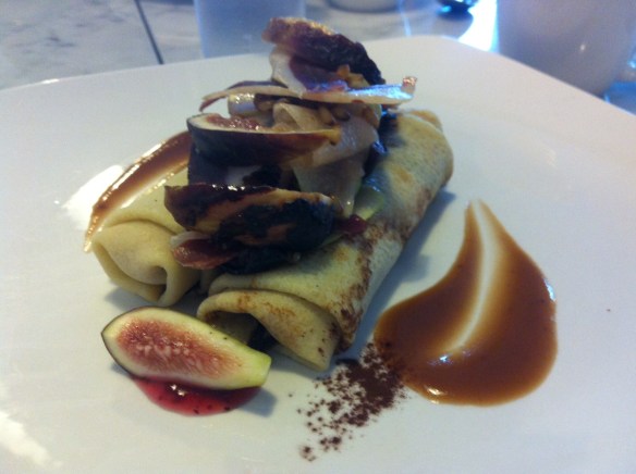 blue door.foie gras crepe