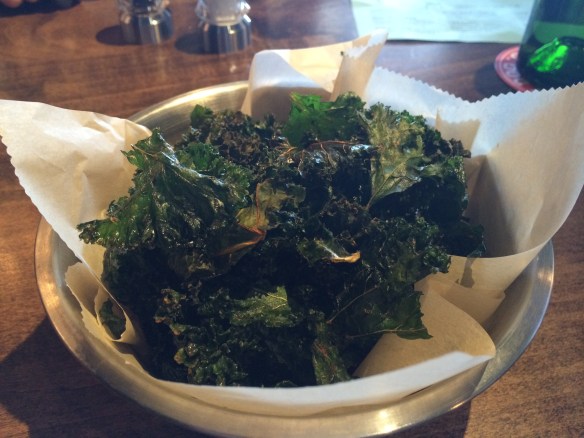 Table Six.kale chips